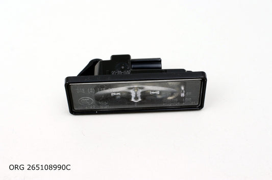 Pièce d’origine éclairage de plaque d’immatriculation 06-10, LED pour Renault Master, 265108990C