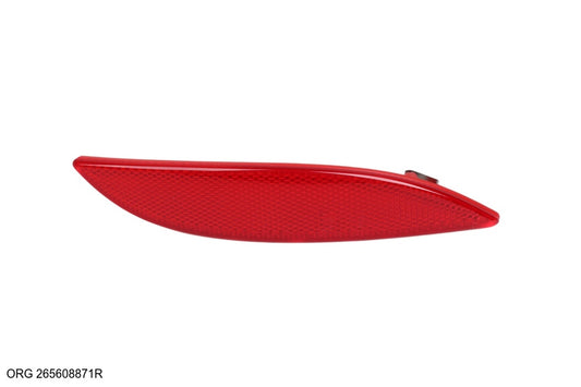 Pièce d’origine catadioptre de pare-chocs 08-, arrière, droit pour Renault Mégane, 265608871R