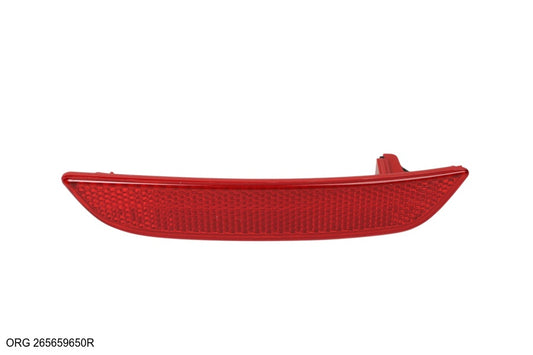 Pièce d’origine catadioptre de pare-chocs 12-, arrière, hayon, gauche pour Renault Clio, 265659650R