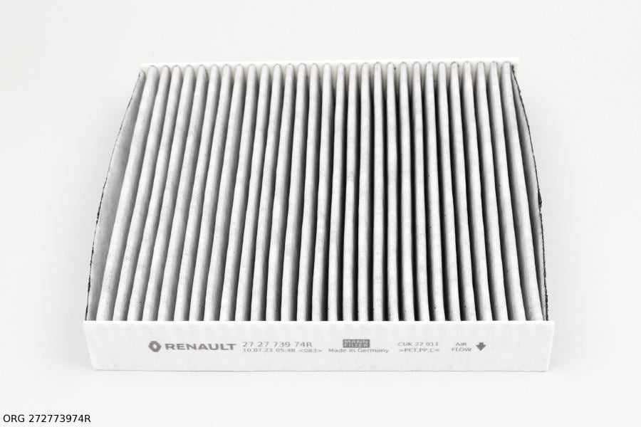 Pièce d’origine filtre d’habitacle 12-, à charbon actif pour Renault Clio, 272773974R
