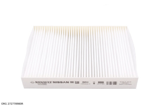 Pièce d’origine filtre d’habitacle 09-, 14-, standard pour Renault Scénic / Renault Trafic, 272778980R