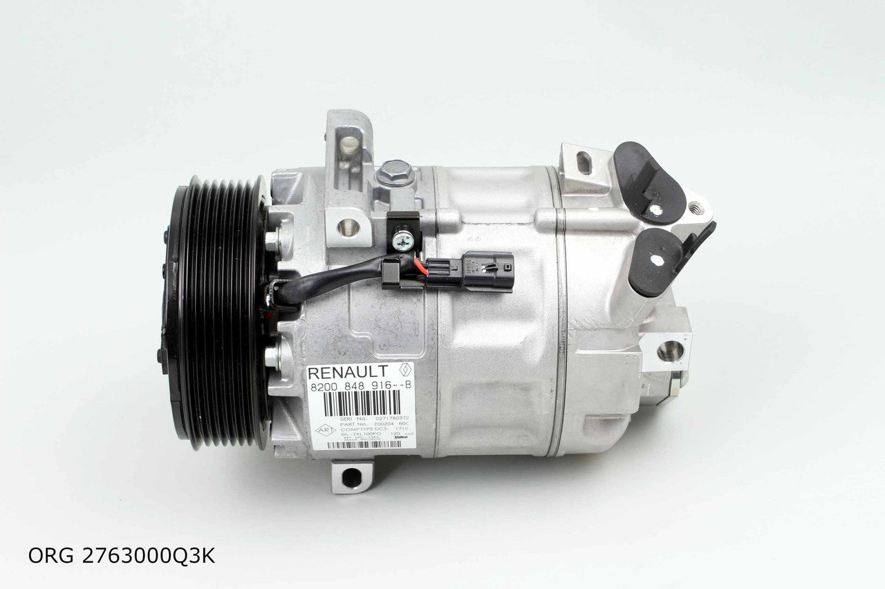 * Pièce d’origine compresseur de climatisation pour Renault 2.0/2.3dCi, 2763000Q3K.
