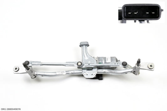 Pièce d’origine mécanisme d’essuie-glace avec moteur avant pour Renault Trafic, 288004907R