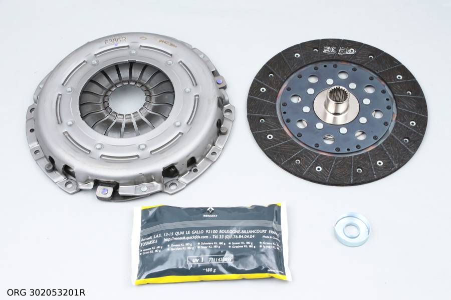 Pièce d’origine kit d’embrayage avant pour Renault 2.0 16V, 302053201R.