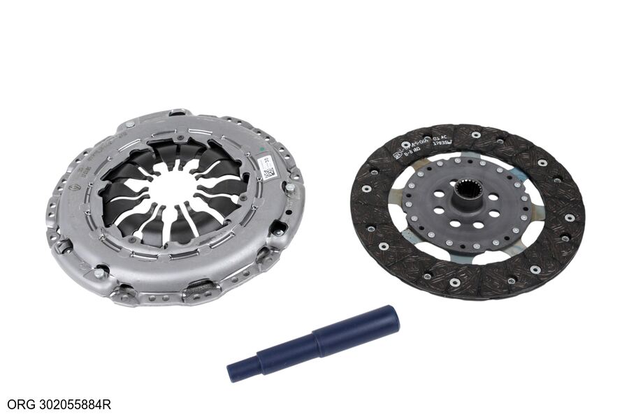 Pièce d’origine kit d’embrayage 225 mm avant pour Renault 1.5dCi, 302055884R.