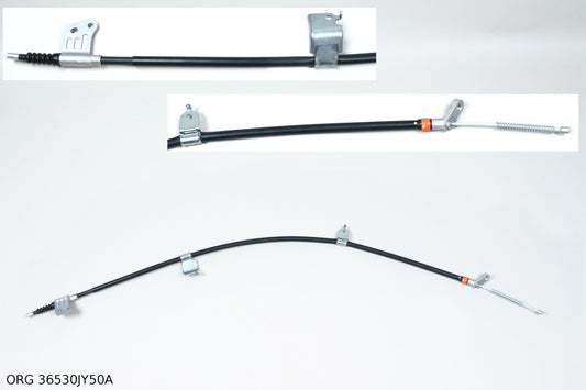 * Pièce d’origine câble de frein de stationnement pour Renault Koleos depuis 08 électrique droit, 36530JY50A.