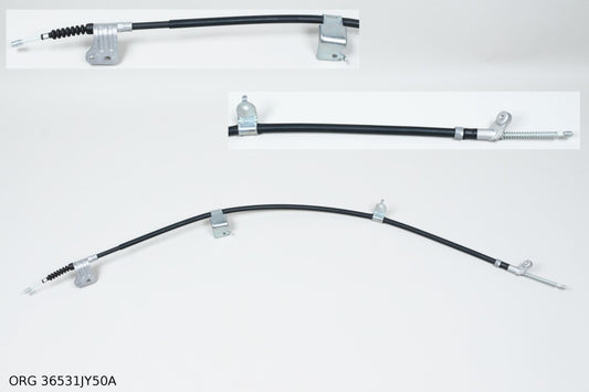 * Pièce d’origine câble de frein de stationnement pour Renault Koleos depuis 08 électrique gauche, 36531JY50A.