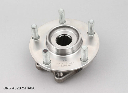* Pièce d’origine roulement de roue pour Renault KOLEOS 17- PRZÓD Z PIASTĄ, 402025HA0A.