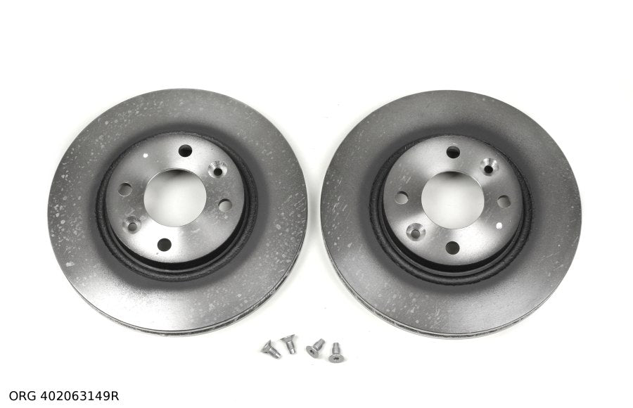 *Pièce d'origine disque de frein avant 258mm pour Renault Clio 12-, 402063149R.