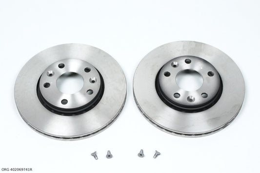 *Pièce d'origine disque de frein avant 280mm pour Renault Megane 08-, 402069741R.