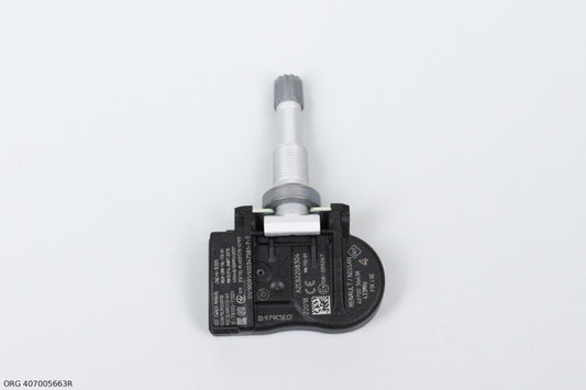 *Pièce d'origine capteur de pression des pneus TPMS pour Renault Megane 15-, 407005663R.