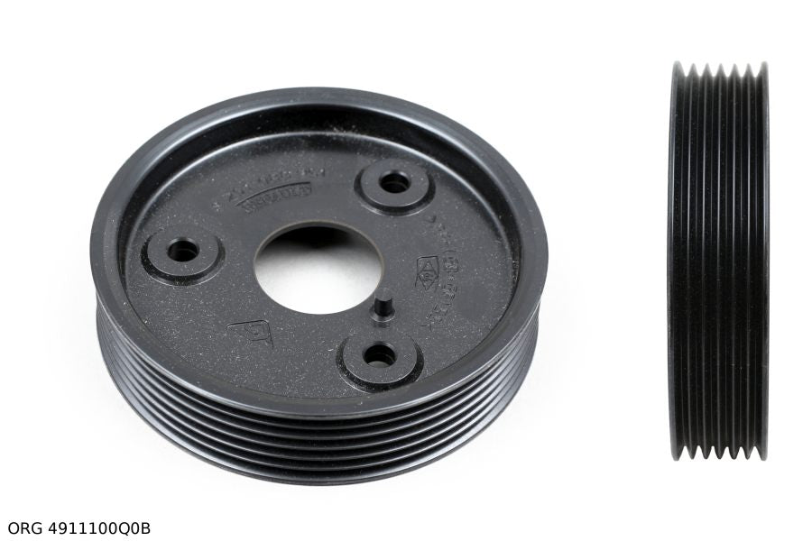 *Pièce d’origine poulie de pompe de direction assistée 6PK 104MM 2.2DCI pour Renault, 4911100Q0B.