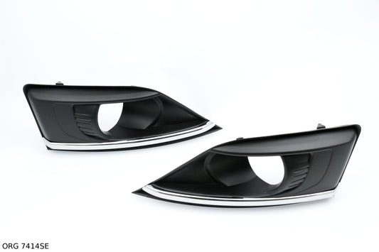 *Pièce d’origine enjoliveur d’antibrouillard pour Citroën C4 Picasso / C4 à partir de 2006 gauche et droite, 7414SE.