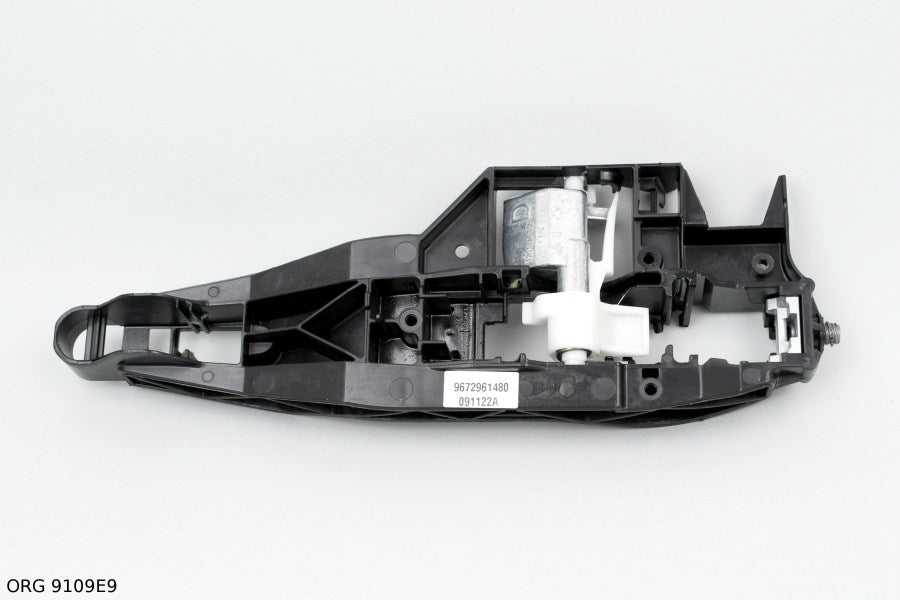*Pièce d’origine poignée de porte pour Citroën Jumpy / Citroën / Peugeot droit, porte coulissante - noir, 9109E9, 9109.E9.
