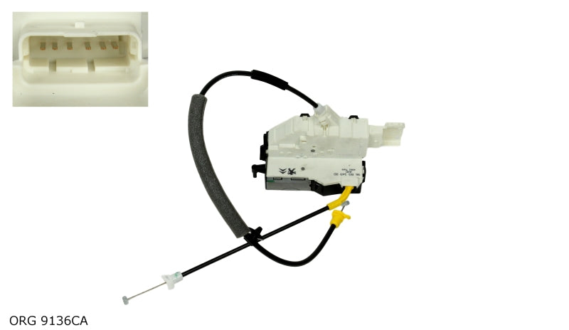 *Pièce d’origine serrure de porte pour Citroën Jumpy avant, droit - sans superverrouillage, 9136CA, 9136.CA.