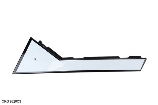 *Pièce d’origine baguette de porte pour Peugeot 508 arrière, gauche - gris, 9326CS, 9326.CS.