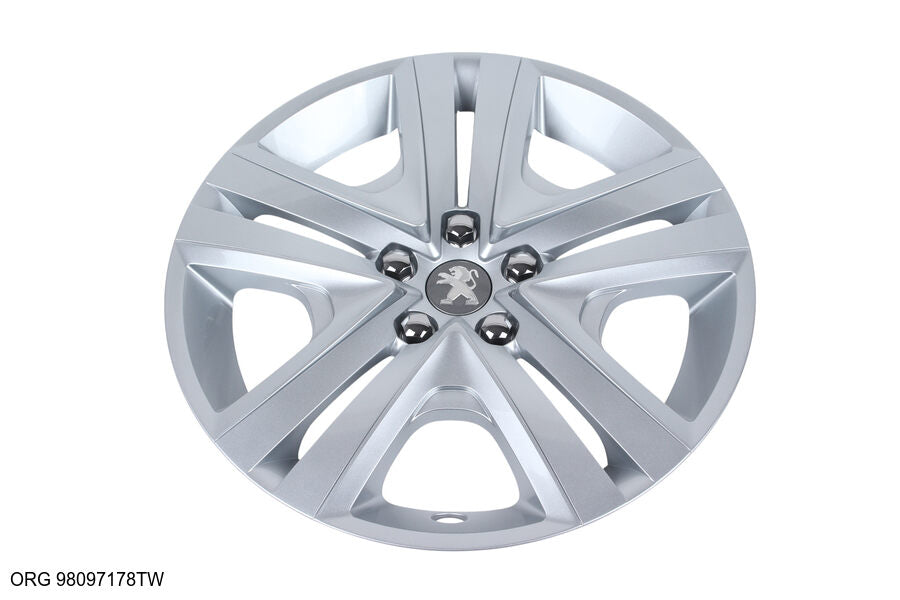 *Pièce d’origine enjoliveur de roue pour Peugeot 208 / Peugeot 301, 98097178TW.
