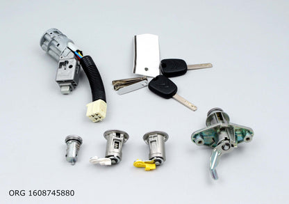 Kit de serrures de porte d’origine PSA Citroën C1 1608745880 - vue 2