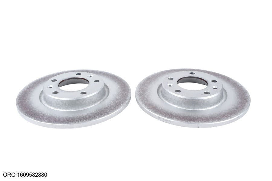 Jeu de disques de frein d’origine PSA véhicules Citroën/Peugeot/Fiat à partir de 2013 1609582880 - vue 2