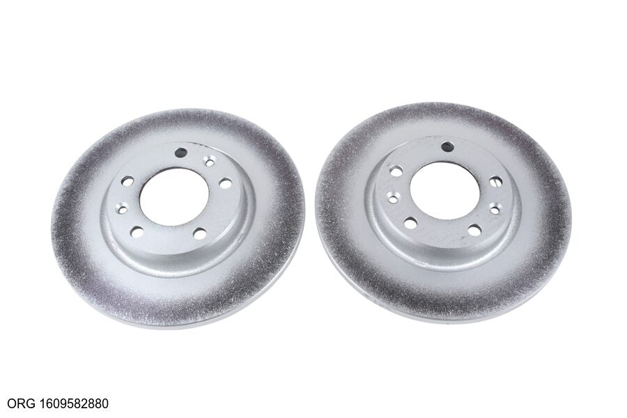 Jeu de disques de frein d’origine PSA véhicules Citroën/Peugeot/Fiat à partir de 2013 1609582880 - vue 1