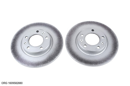 Jeu de disques de frein d’origine PSA véhicules Citroën/Peugeot/Fiat à partir de 2013 1609582880 - vue 1