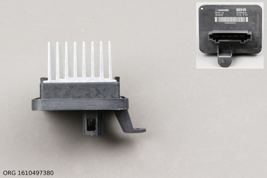 Résistance de pulseur d'air d’origine PSA Peugeot 308, Citroën C4 à partir de 2013 1610497380 - vue 1
