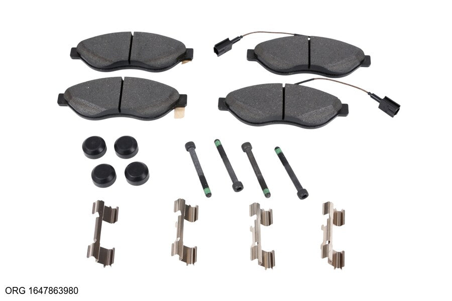Jeu de plaquettes de frein d’origine PSA Peugeot Boxer 2.2HDI à partir de 2006 1647863980 - vue 2