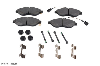 Jeu de plaquettes de frein d’origine PSA Peugeot Boxer 2.2HDI à partir de 2006 1647863980 - vue 2