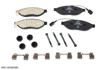 Jeu de plaquettes de frein d’origine PSA Peugeot Boxer 2.2HDI à partir de 2006 1647863980 - vue 1