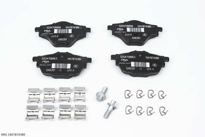 Jeu de plaquettes de frein d’origine PSA Citroën C4, Citroën C4 Picasso à partir de 2013 1647874380 - vue 1