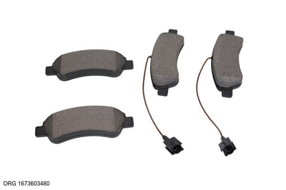 Jeu de plaquettes de frein d’origine PSA Peugeot Boxer à partir de 2006 1673603480 - vue 3