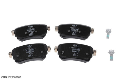 Jeu de plaquettes de frein d’origine PSA Peugeot Expert à partir de 2016 1673603880 - vue 1