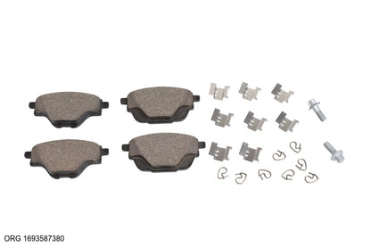 Jeu de plaquettes de frein d’origine PSA Citroën C4, Citroën C4 Picasso à partir de 2013 1693587380 - vue 2