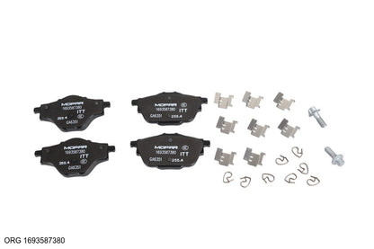 Jeu de plaquettes de frein d’origine PSA Citroën C4, Citroën C4 Picasso à partir de 2013 1693587380 - vue 1