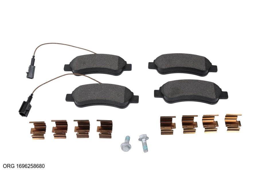 Jeu de plaquettes de frein d’origine PSA Peugeot Boxer à partir de 2006 1696258680 - vue 2