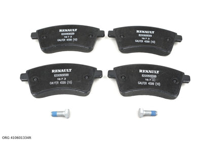 Plaquettes de frein avant d'origine Renault Kangoo II 2008- 410601334R - vue 2