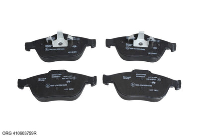 Plaquettes de frein avant d'origine Renault Laguna II 16 pouces 410603759R - vue principale