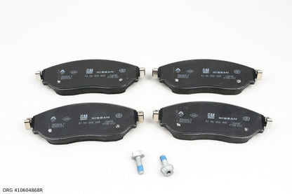 Plaquettes de frein avant d'origine Renault Trafic III 2014- 410604868R - vue 2