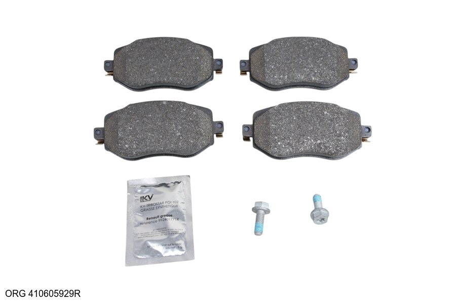 Plaquettes de frein avant d'origine Renault Mégane IV 2016- 280 mm 410605929R - vue 2
