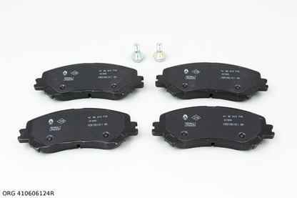 Plaquettes de frein avant d'origine Renault Mégane IV 2016- 322 mm 410606124R - vue principale