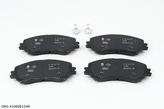 Plaquettes de frein avant d'origine Renault Mégane IV 2016- 322 mm 410606124R - vue principale