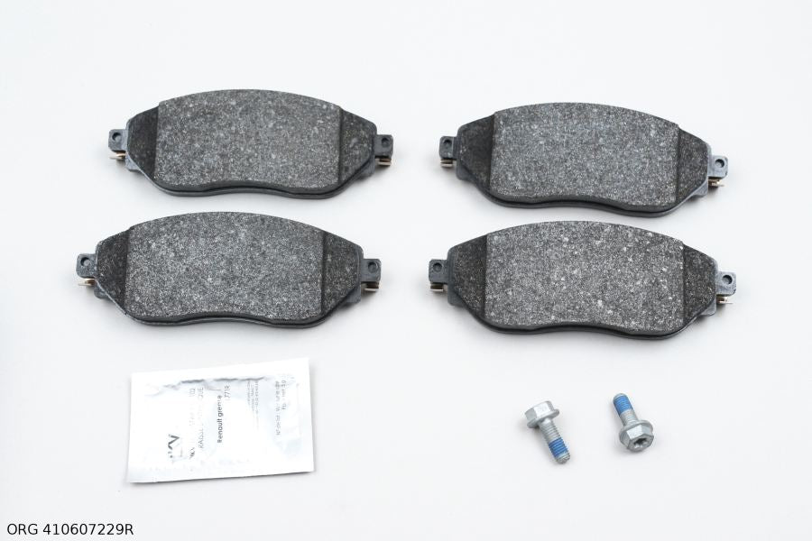Plaquettes de frein avant d'origine Renault Trafic III 2014- 410607229R - vue principale