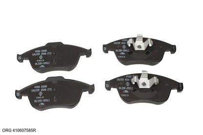 Plaquettes de frein avant d'origine Renault Latitude 410607585R - vue 2