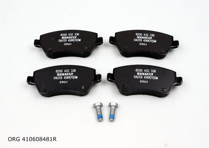 Plaquettes de frein avant d'origine Renault Clio III Modus 410608481R - vue 2