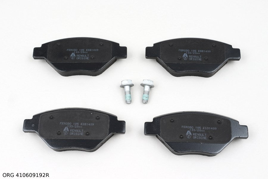Plaquettes de frein d'origine Renault Mégane II 1.4 98 ch 410609192R - vue 2