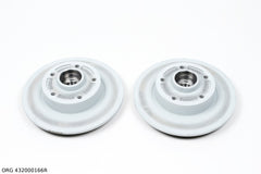 Disques de frein arrière d'origine Renault Mégane IV 260x25 mm 432000166R