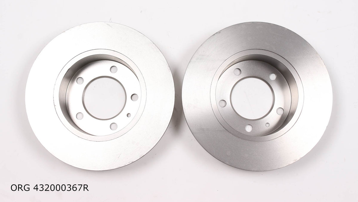 Disques de frein arrière d'origine Renault Master III 432000367R - vue principale
