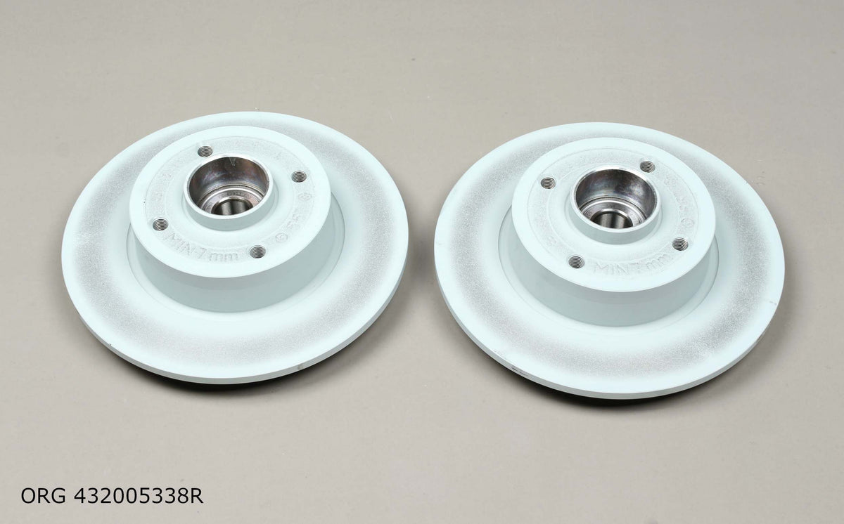 Disques de frein arrière avec roulement ABS d'origine Renault Mégane II 432005338R - vue principale