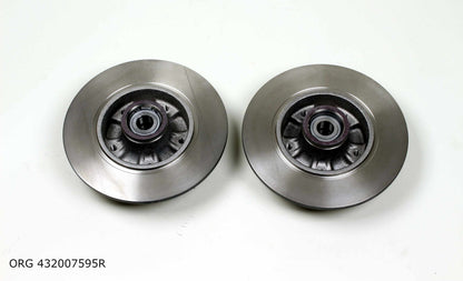 Disques de frein arrière d'origine Renault Mégane III 260x25 mm 432007595R - vue principale