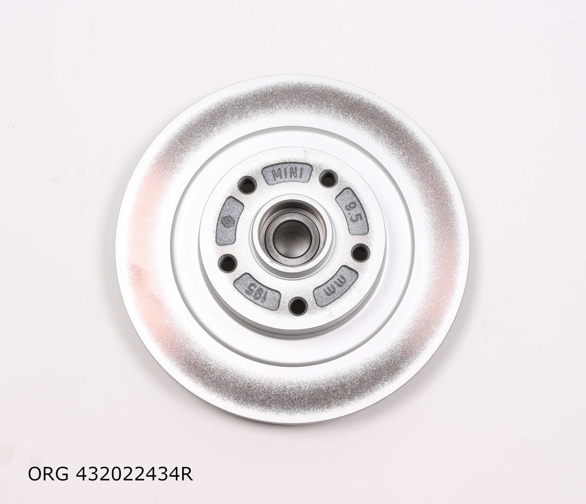Disque de frein arrière d'origine Renault Laguna III 300 mm 432022434R - vue principale